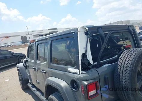 2021 Jeep Wrangler Unlimited Sport Altitude 4X4 z USA, uszkodzony, nr VIN 1C4HJXDG2MW700489